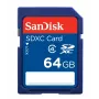 WESTERN DIGITAL SanDisk tarjeta SDXC clase 4 64 GB