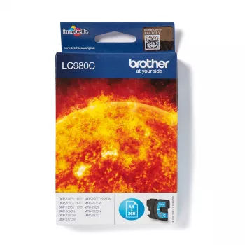 Brother LC980C cartucho de tinta 1 ud. original cian