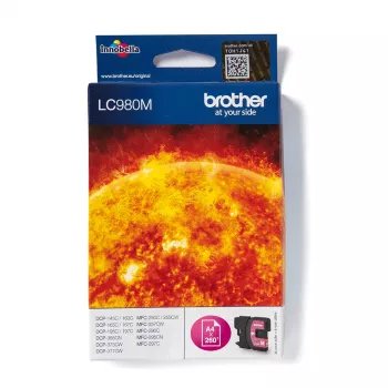 Brother LC980M cartucho de tinta 1 ud. original magenta