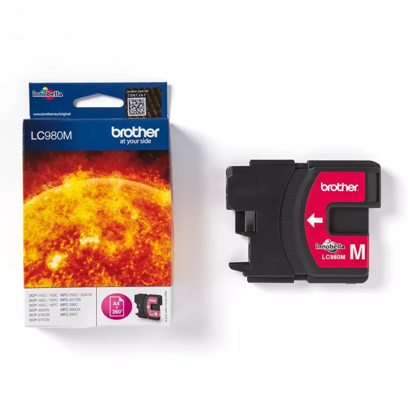 Brother LC980M cartucho de tinta 1 ud. original magenta