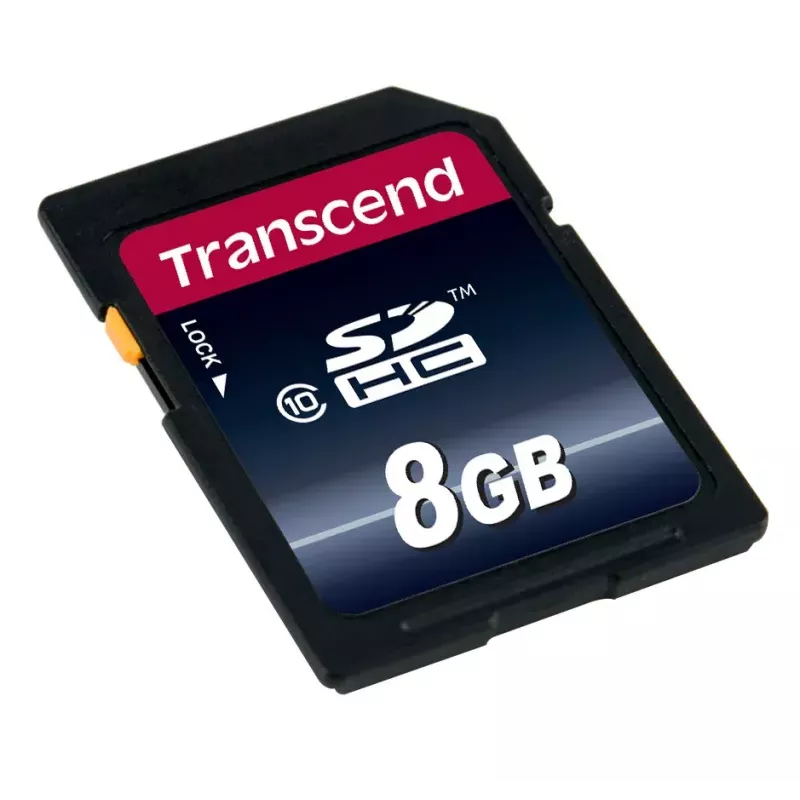 Memoria flash Transcend 8GB SDHC clase 10 TS8GSDHC10