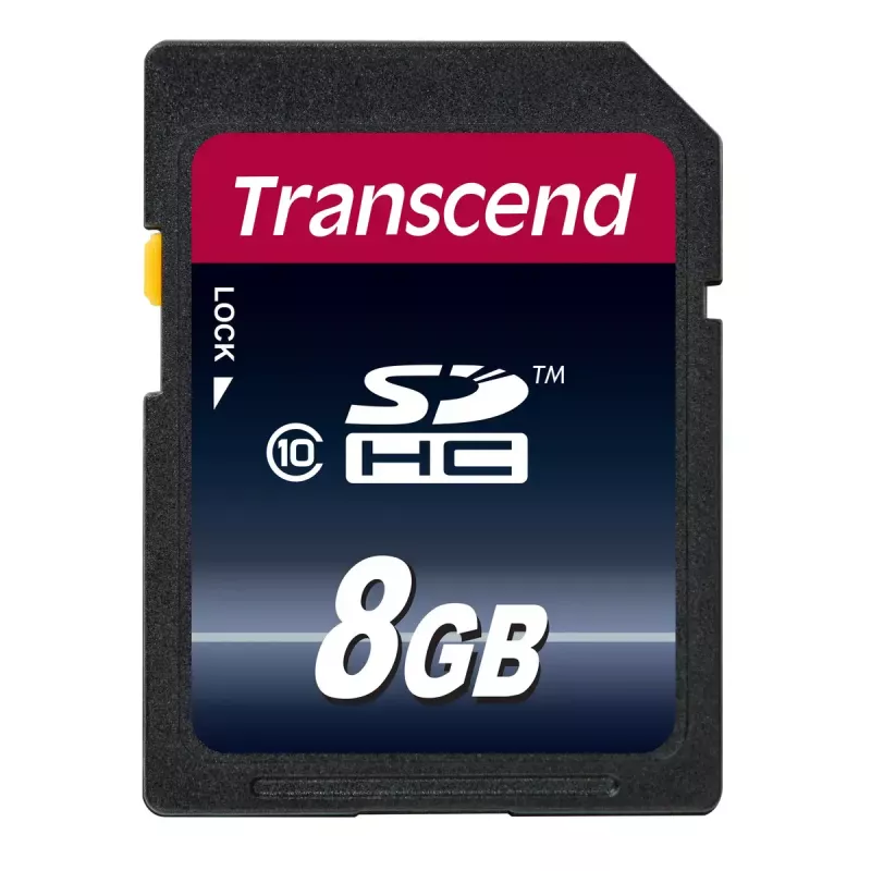 Memoria flash Transcend 8GB SDHC clase 10 TS8GSDHC10