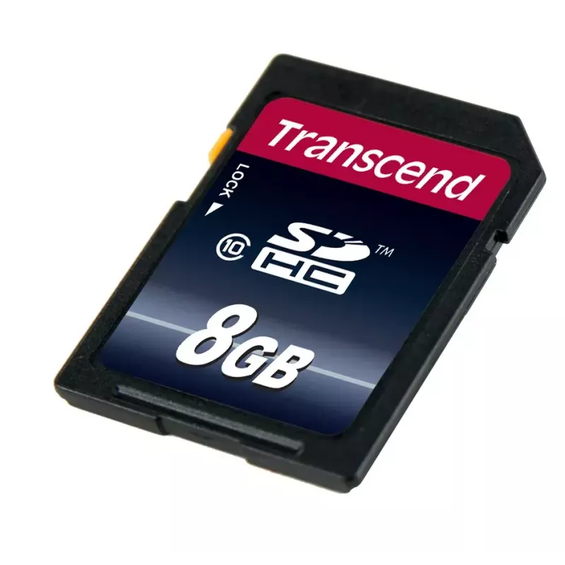 Memoria flash Transcend 8GB SDHC clase 10 TS8GSDHC10