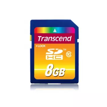Memoria flash Transcend 8GB SDHC clase 10 TS8GSDHC10