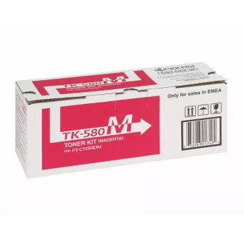 KYOCERA TK-580M cartucho de tóner 1 ud. original magenta