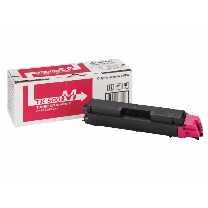 KYOCERA TK-580M cartucho de tóner 1 ud. original magenta