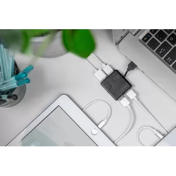 DIGITUS USB 2.0 High-speed Hub 4 puertos (da-70217)