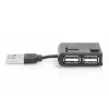 DIGITUS USB 2.0 High-speed Hub 4 puertos (da-70217)