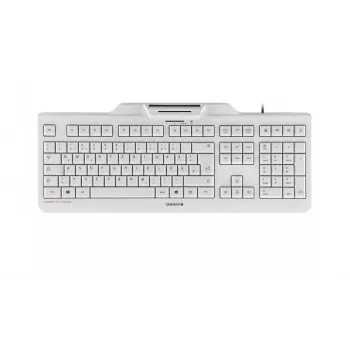 CHERRY KC 1000 SC Office USB QWERTZ Deutsch Gris teclado