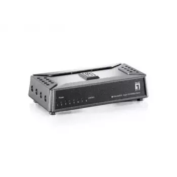 Switch no gestionado LevelOne FSW-0808TX de 8 puertos Fast Ethernet