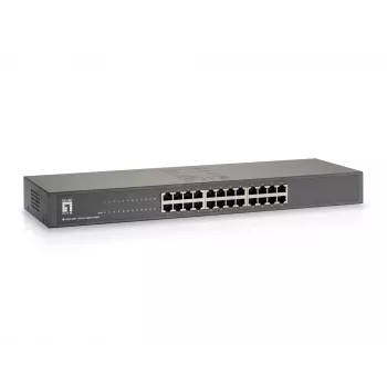 Switch no gestionado LevelOne GSW-2457 de 24 puertos Gigabit