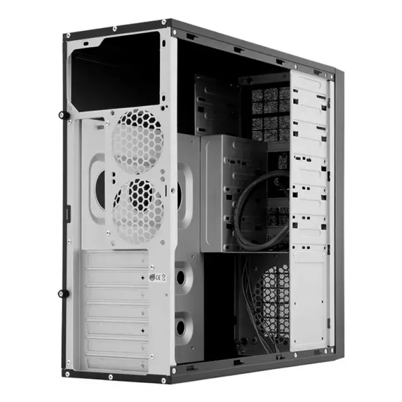 Caja de ordenador Chieftec HQ-01B-OP Midi Tower negra