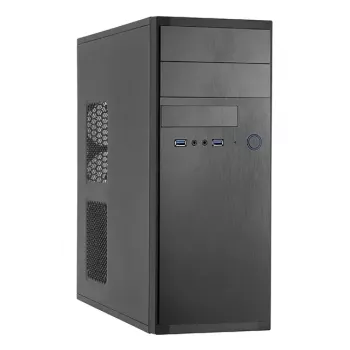 Caja de ordenador Chieftec HQ-01B-OP Midi Tower negra