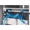 Panel de parcheo DIGITUS CAT6 8 puertos apantallado negro 10in