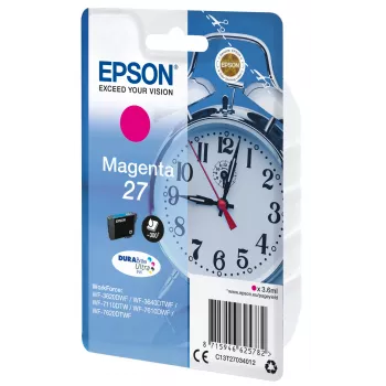 Epson Alarm clock Einzelpackung magenta 27 DURABrite Ultra tinta