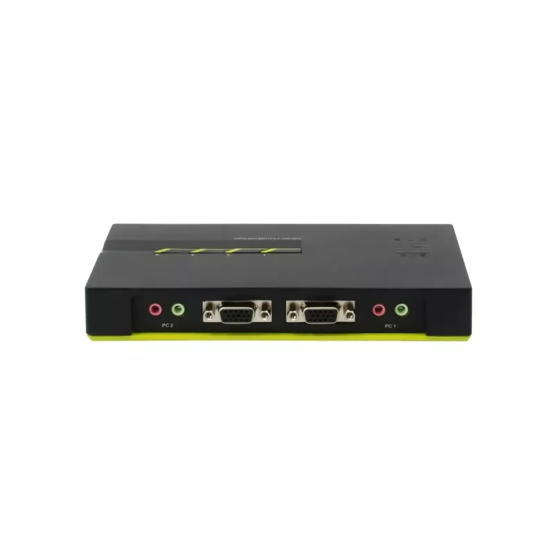 Conmutador KVM LevelOne 4 puertos USB VGA, soporte de audio
