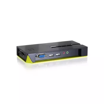 Conmutador KVM LevelOne 4 puertos USB VGA, soporte de audio