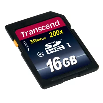 Memoria flash Transcend 16 GB SDHC Class 10 TS16GSDHC10