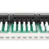 DIGITUS CAT 3 ISDN panel de parcheo, no apantallado 50 puertos RJ45, 8P4C, LSA, 1U, montaje en rack, color gris RAL 7035