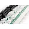 DIGITUS CAT 3 ISDN panel de parcheo, no apantallado 50 puertos RJ45, 8P4C, LSA, 1U, montaje en rack, color gris RAL 7035