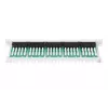 DIGITUS CAT 3 ISDN panel de parcheo, no apantallado 50 puertos RJ45, 8P4C, LSA, 1U, montaje en rack, color gris RAL 7035