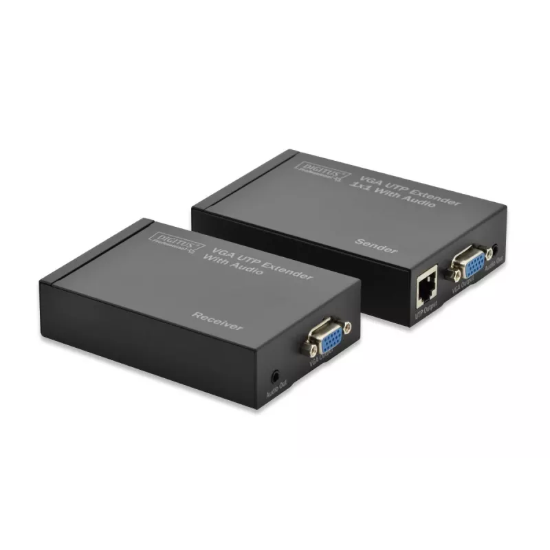 DIGITUS VGA Extender Over UTP Set resolución máx. 1920x1200