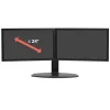 Soporte elevador doble para monitor Ergotron Neo Flex 62,2 cm negro