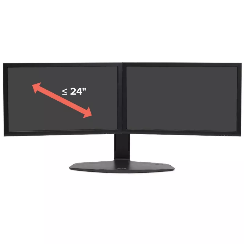Soporte elevador doble para monitor Ergotron Neo Flex 62,2 cm negro