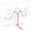 Soporte elevador doble para monitor Ergotron Neo Flex 62,2 cm negro