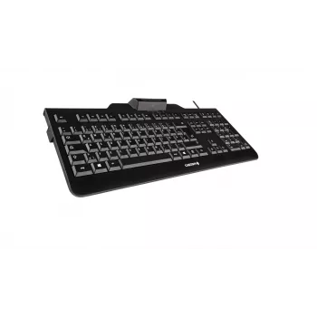 Teclado Contour Design KC 1000 SC oficina USB QWERTZ alemán negro