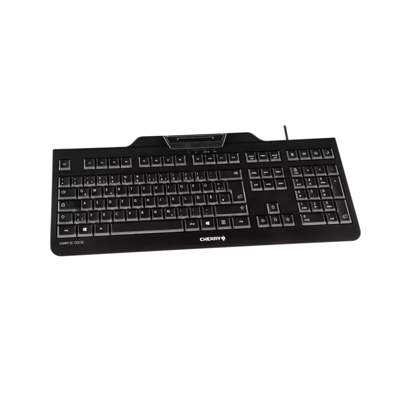 Teclado Contour Design KC 1000 SC oficina USB QWERTZ alemán negro
