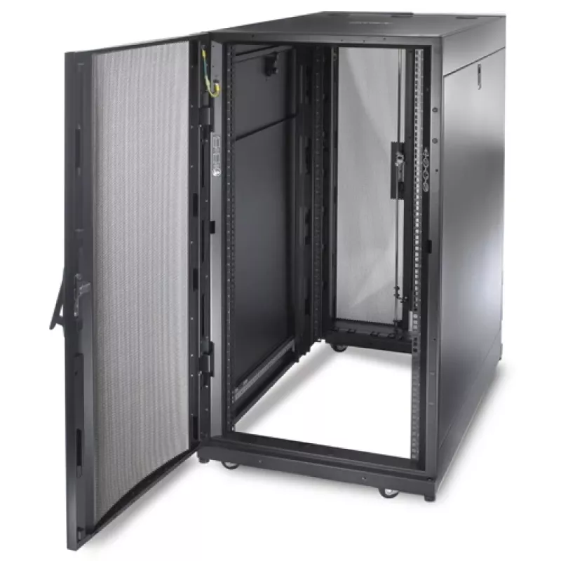 APC AR3104 NetShelter SX armario rack para servidores, 24U, 19 pulgadas, 1198 x 600 x 1070 mm (Al x An x Pr), negro