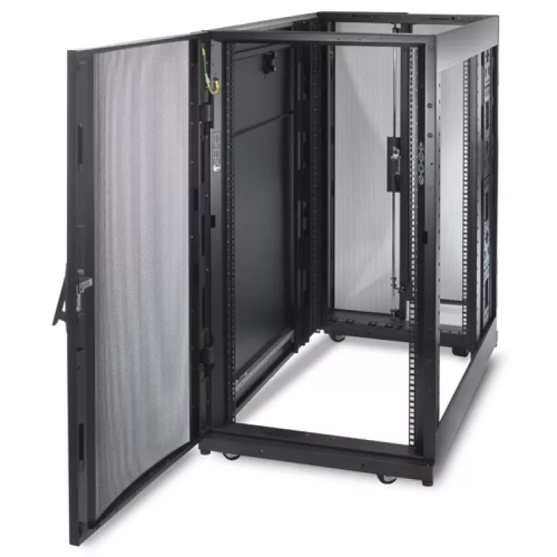 APC AR3104 NetShelter SX armario rack para servidores, 24U, 19 pulgadas, 1198 x 600 x 1070 mm (Al x An x Pr), negro