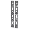 APC AR3104 NetShelter SX armario rack para servidores, 24U, 19 pulgadas, 1198 x 600 x 1070 mm (Al x An x Pr), negro