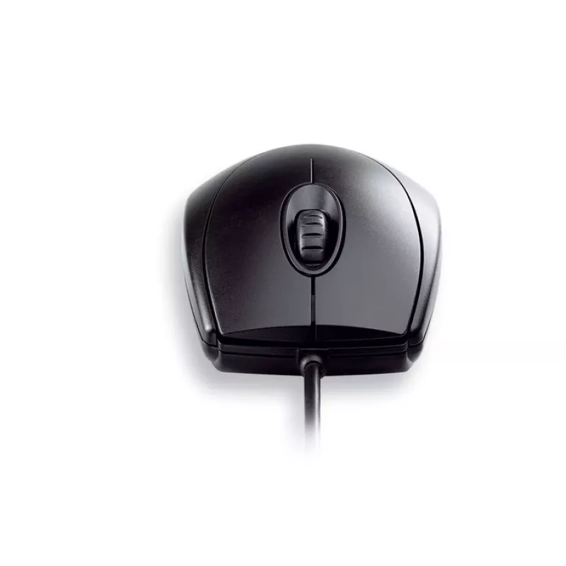 Ratón CHERRY WHEELMaus óptico con cable, negro, PS2/USB