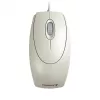 Ratón CHERRY WHEELMaus óptico con cable, gris claro, PS2/USB