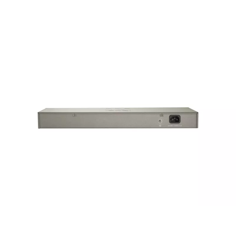Switch LevelOne 16 puertos Fast Ethernet, no gestionado, Fast Ethernet (10/100), dúplex completo, montaje en rack