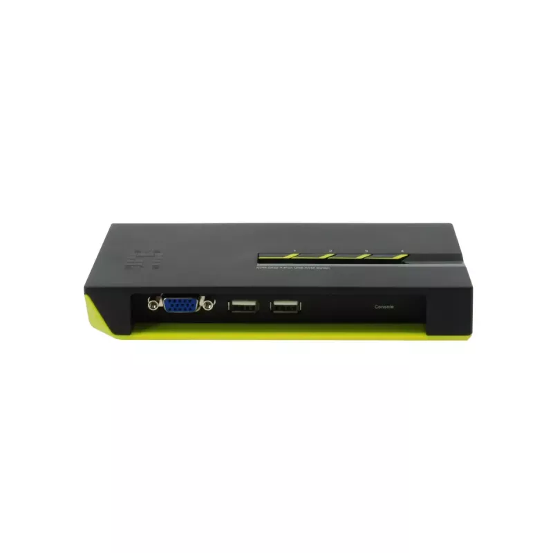 Switch KVM LevelOne 4 puertos USB VGA KVM-0422