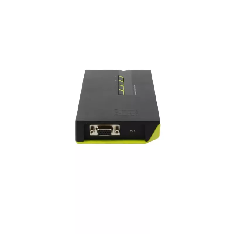 Switch KVM LevelOne 4 puertos USB VGA KVM-0422