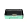 Servidor de impresión USB LevelOne, negro, verde, actividad, enlace, alimentación, estado, Taiwán, Ethernet LAN, IEEE 802.3, IEEE 802.3u, 10,100 Mbit/s