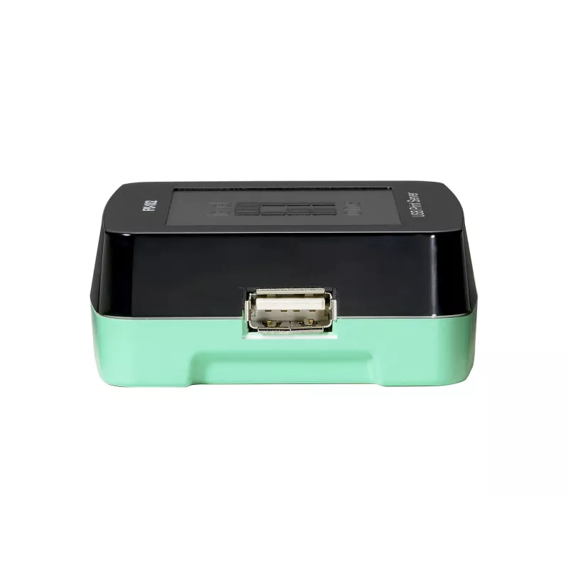 Servidor de impresión USB LevelOne, negro, verde, actividad, enlace, alimentación, estado, Taiwán, Ethernet LAN, IEEE 802.3, IEEE 802.3u, 10,100 Mbit/s