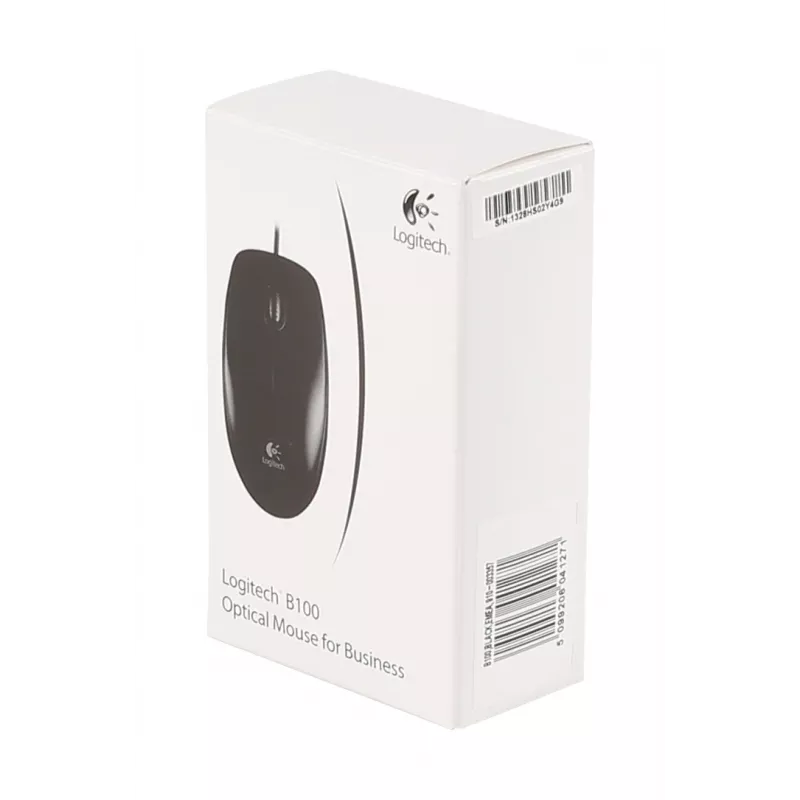 Ratón LOGITECH – B100 – óptico – negro