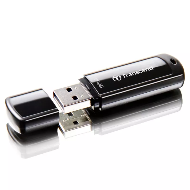 TRANSCEND Jetflash 700 - 128GB memoria USB - USB 3.0 - negro