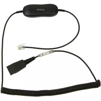 Cable Jabra GN1216 Avaya, cable espiral