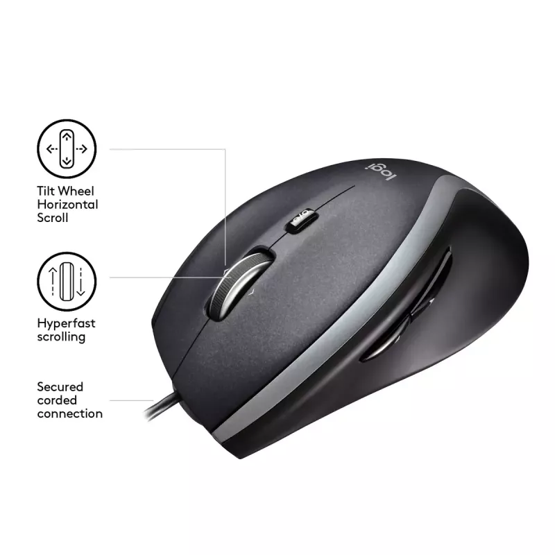 Ratón Logitech LGT-M500 USB Type-A