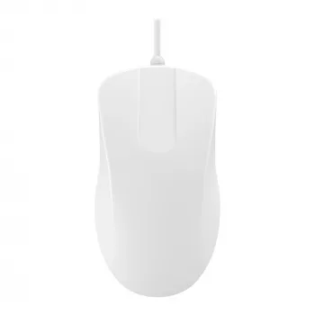 Ratón médico Contour Design Active Key Contour ClassicClean IP68 Sensor de desplazamiento Cable Blanco PMH1