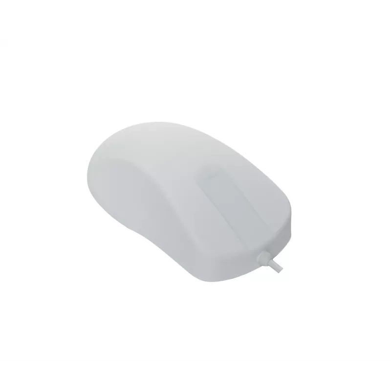 Ratón médico Contour Design Active Key Contour ClassicClean IP68 Sensor de desplazamiento Cable Blanco PMH1