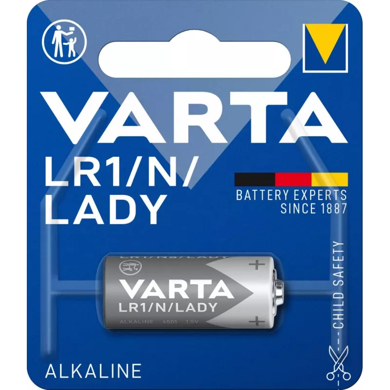 Varta Professional Electronics LR1 (Lady/N) pila alcalina de 1,5 V, 1 ud. (04001101401)