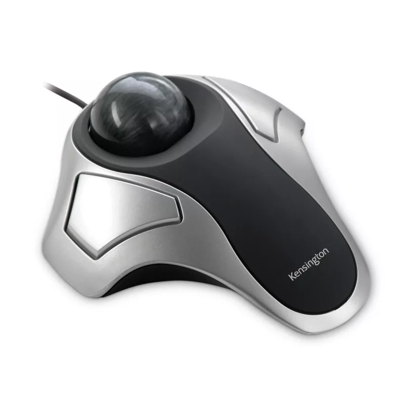 Kensington Orbit trackball óptico, ambidiestro, óptico, USB Type-A, plata