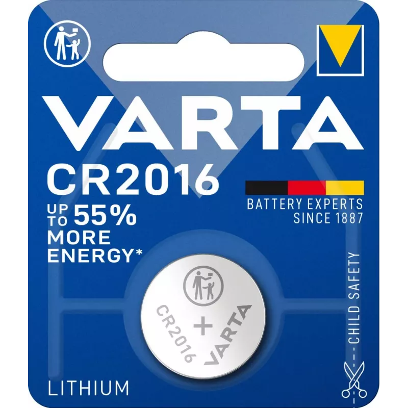 Pila desechable Varta CR2016 V 1-BL (6016)